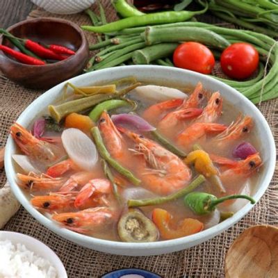  Sinigang na Hipon! A Zesty Sour Symphony That Will Tingle Your Taste Buds