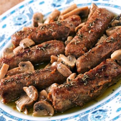  Salsiccia e Funghi: Kotimaisen maun ja metsän herkkujen täydellinen fuusio!